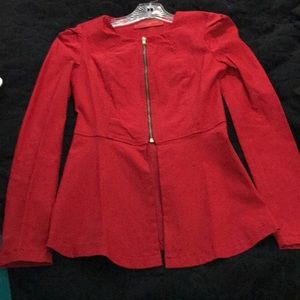Red Akira blazer